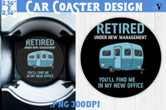 Car Coaster | Camping | Funny camp Product Image 1