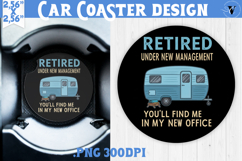 Car Coaster | Camping | Funny camp Product Image 1