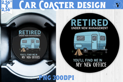Car Coaster | Camping | Funny camp Product Image 1