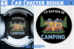 Car Coaster | Camping | Funny camp Product Image 1
