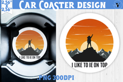 Car Coaster | Camping | Funny camp Product Image 1