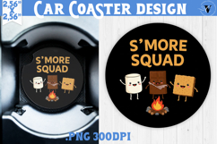 Car Coaster | Camping | Funny camp Product Image 1