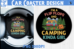Car Coaster | Camping | Funny camp Product Image 1