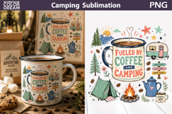 Camping Quotes Bundle | Retro Camping Clipart Product Image 2
