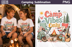 Camping Quotes Bundle | Retro Camping Clipart Product Image 14