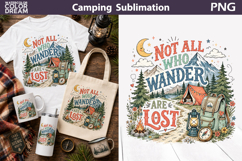 Camping Quotes Bundle | Retro Camping Clipart Product Image 15