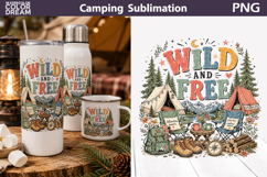 Camping Quotes Bundle | Retro Camping Clipart Product Image 16