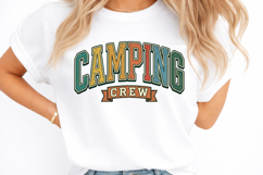 Camping Crew PNG Sublimation, Retro Camp Product Image 2