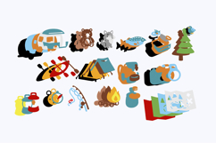Camping Elements 3D SVG Product Image 3