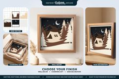 Camping in the Wild Layered Papercut Product Image 2