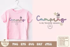 Camping Is My Favorite Season Svg Png, Camping Season Svg Product Image 1