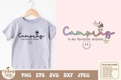 Camping Is My Favorite Season Svg Png, Camping Season Svg Product Image 3