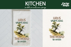 Camping Kitchen Towel Sublimation
