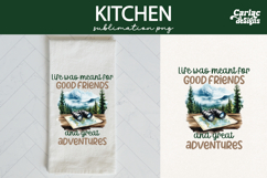 Camping Kitchen Towel Sublimation