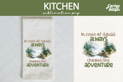 Camping Kitchen Towel Sublimation