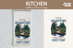 Camping Kitchen Towel Sublimation