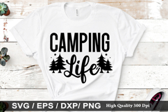 Camping Life SVG - Camping Design Product Image 1