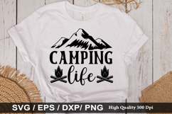 Camping SVG Design - Camping T-Shirt Design Product Image 4