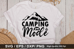 Camping SVG Design - Camping T-Shirt Design Product Image 5