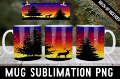 our 12 oz sublimation mug with not one, not two, but THREE design edge styles to choose from! With a full wrap around the handle,