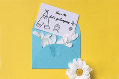 Camping | Hand Drawn Trailer, Outdoor Woodland, Fishing Product Image 5