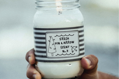 Camping | Hand Drawn Trailer, Outdoor Woodland, Fishing Product Image 7