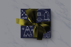 Camping, White Hand Drawn Trailer, Outdoor Woodland, Fishing Product Image 6