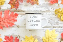 Coffee Camping Mug Mockup| Fall Autumn Add SVG Sublimation Product Image 1