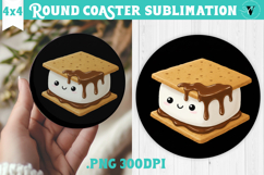 Round Coaster | Camping | Funny camp Product Image 1