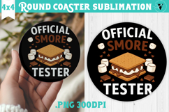Round Coaster | Camping | Funny camp Product Image 1