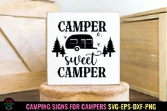 CAMPING SIGNS FOR CAMPERS SVG I CAMPING SIGNS SVG I HOME DECOR CAMPING SVG 1
