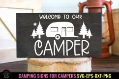 CAMPING SIGNS FOR CAMPERS SVG I CAMPING SIGNS SVG I HOME DECOR CAMPING SVG