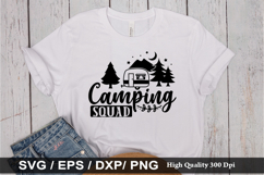 Camping SVG Design - Camping T-Shirt Design Product Image 2