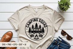 Camping Round Sign SVG Bundle | Camping Sign | Adventure SVG Product Image 14