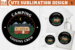 Camping sublimation bundle | camping cliparts | Funny camp Product Image 10