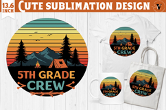 Camping sublimation design | Camping cliparts | Funny camp Product Image 1