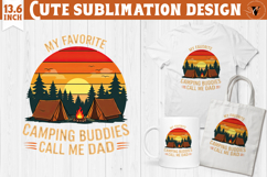 Camping sublimation bundle | camping cliparts | Funny camp Product Image 16