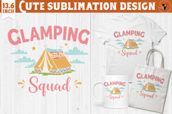 Camping sublimation bundle | camping cliparts | Funny camp Product Image 5