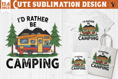 Camping sublimation bundle | camping cliparts | Funny camp Product Image 18
