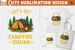 Camping sublimation bundle | camping cliparts | Funny camp Product Image 19