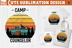 Camping sublimation design | Camping cliparts | Funny camp Product Image 1