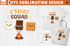 Camping sublimation design | Camping cliparts | Funny camp Product Image 1