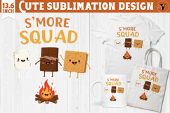 Camping sublimation design | Camping cliparts | Funny camp Product Image 1