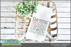 Camping Clipart Mega Bundle Product Image 8