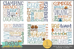 Camping Clipart Mega Bundle Product Image 6