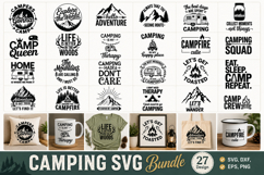 Camping SVG Bundle Product Image 1