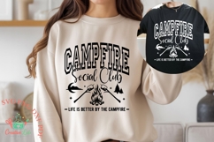 Campfire Social Club, Camping Shirt SVG, Camping SVG PNG Product Image 2