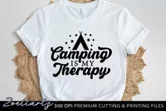 Camp SVG PNG EPS DXF Camping Quotes SVG Camper SVG Cut files Product Image 1
