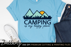 Camping SVG Cut File Camper Campfire Adventure SVG Camp SVG Product Image 2