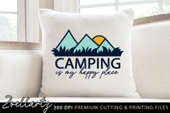 Camping SVG Cut File Camper Campfire Adventure SVG Camp SVG Product Image 3